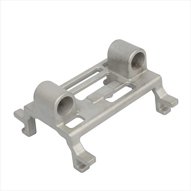 Support de montage en acier usiné CNC personnalisé